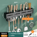 GobekUsa Kitchen Organizer: Wall-mounted Multifunction Knife and Chopsticks Storage Rack