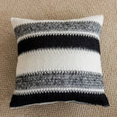 GobekUsa Knitted Crochet Cushion Cover Black Gray White Nordic Simple Luxury Pillowcase