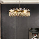 GobekUsa Crystal LED Chandelier for Luxurious Living & Dining Spaces