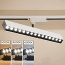 GobekUsa 30W LED Linear Grille Track Spotlights for Living Room and Store Track Lighting