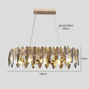 GobekUsa Crystal Dimmable LED Pendant Lights: Modern Indoor Artistic Hanging Lamps