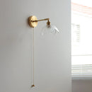 GobekUsa LED Glass Wall Light Fixture Up Down Rotate Modern Living Room Bar
