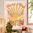 GobekUsa 70s Girl Sunset Tapestry Wall Hanging for Boho Living Room Bedroom Decor