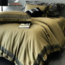 GobekUsa 1400TC Egyptian Cotton Luxury Bedding Set with Duvet Cover, Sheet, Pillowcases