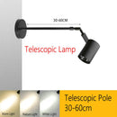 GobekUsa LED Telescopic Wall Lamps: Modern Aluminium Sconces for Painting Picture Gallary