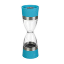 GobekUsa Hourglass Shape Dual Salt Pepper Mill Spice Grinder for Kitchen Cooking