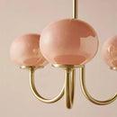 GobekUsa Cream Pink Bedroom Pendant Light for Cozy Living Spaces