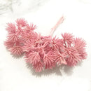 GobekUsa 200pcs Mixed Rose Red Flower Cherry Stamen Berries Bundle for DIY Decor