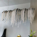 GobekUsa Aluminum LED Chandelier for Modern Interior Decor, Living Room, Dining Room, Kitchen Island, Bedside Wall Lamp
