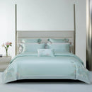 GobekUsa Cotton Flowers Embroidery Bedding Set with Soft Silky Finish