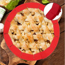 Adjustable Silicone Pie Crust Shield by GobekUsa: Reusable Baking Tool for Perfect Crusts