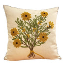 GobekUsa Luxe Embroidered Cushion Cover, Premium Decor Pillowcases