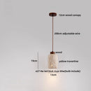 GobekUsa LED Pendant Lights: Adjustable Glass Ball Hang Lamp for Dining Room & Restaurant