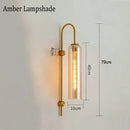 GobekUsa Glass Sconce Wall Lamp for Bedroom Living Room