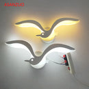 GobekUsa LED Jellyfish Wall Sconce Light for Modern Indoor Living Room Bedroom Stair Lamp