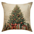 GobekUsa Christmas Snowman Deer Pillowcase Xmas Home Decoration Sofa Cushion Cover