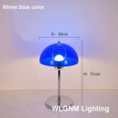 GobekUsa Bauhaus Mushroom Table Lamp, Modern Acrylic LED Night Light