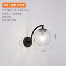 GobekUsa Glass Ball Wall Light: Modern Nordic Living Bedroom Sconce Fixture