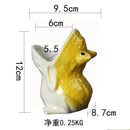 GobekUsa Cute Frog Succulent Flower Pot Ceramic Garden Plant Pot Frog Shape Pot