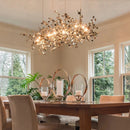 GobekUsa LED Chandelier: Modern Simplicity for Living, Dining Room, Kitchen, Bedroom - Home Decor Light Fixture