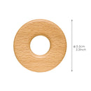 GobekUsa Black Walnut Donuts Bag Clip: Wooden Sealing Clips for Stylish Kitchen Organization