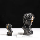 GobekUsa Golden Skeleton Abstract Resin Statue Home Decor Figure