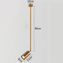 GobekUsa Gold Long Arm Ceiling Pendant with Rotating LED Spotlights