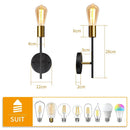 GobekUsa LED Ceiling Chandelier: Modern Industrial Wall Sconce for Bedroom, Living Room, Kitchen