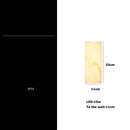 GobekUsa Art Deco Marble Cube LED Wall Sconce Indoor Outdoor IP54 Waterproof
