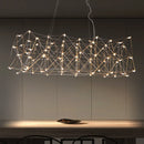 GobekUsa Elegant Stainless Steel Chandelier for Modern Spaces