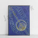 GobekUsa Abstract Art Canvas Wall Print Modular Exhibition for Home Decor