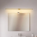 GobekUsa Black/Gold/White LED Mirror Light for Modern Bathroom Wall Fixtures