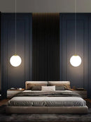 GobekUsa Gold Glass LED Pendant Chandelier for Dining Room and Bedroom