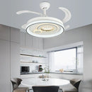 GobekUsa Dimmable Smart Bedroom Ceiling Fan Light with Remote Control
