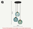 GobekUsa Glass Ball Lustre Pendant Lights - Modern Kitchen Hanging Fixture
