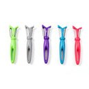 GobekUsa 3-in-1 Stainless Steel Vegetable Peeler Zester with Plastic Handle