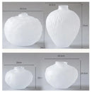 GobekUsa Glass Pleats Vase for Hydroponics and Flower Arrangement
