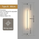 GobekUsa Black 120cm LED Floor Lamp Modern Home Lighting for Living Room Bedroom Dining