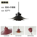 "GobekUsa Modern Flying Saucer Pendant Light - French Atmosphere Horn Hanging Lamp"