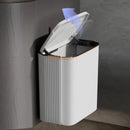 GobekUsa Kitchen Trash Can Wall Mounted Hanging Bin with Lid