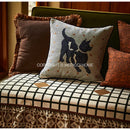 GobekUsa Luxe Greyhound Decorative Pillow Cover - Elegant Home Accent