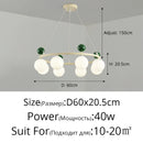 GobekUsa LED Chandelier Lights 8-12 Heads Indoor Lighting Fixture for Home Decor