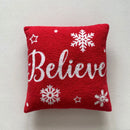 GobekUsa Christmas Cartoon Embroidered Pillow Cover Set, Festive Decorative Cushions