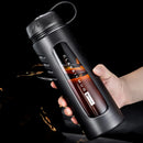 GobekUsa Double-layer Insulated Glass Water Cup | Large-capacity Heat-resistant Tea Cup
