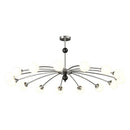 GobekUsa Cream Wind Chandelier: Luxury Postmodern Hall Lamp for Living Room, Bedroom, and Restaurant