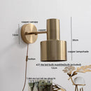 GobekUsa LED Wall Lamp with Pull Chain Switch for Modern Home Decor