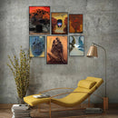 GobekUsa Beksinski Surreal Art Poster - Gothic Wall Art Canvas Print