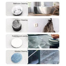 GobekUsa Electric Spin Cleaner + 6 Brush Heads - Turbo Scrub for Kitchen, Bathroom & Floors