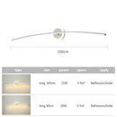 GobekUsa LED Wall Lamps: Modern Iron Baking Paint Craft Light for Bathroom Bedroom Living Room