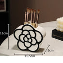 GobekUsa Butterfly Ceramic Tissue Box - Decorative Bedside Table Paper Towel Case